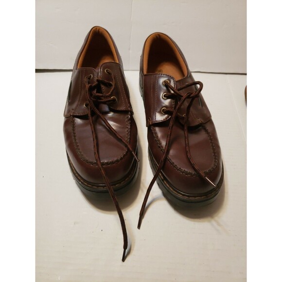 Street State Men\'s Dark Brown Dress Shoes Lace-Up Oxfords Size 13w main image 9